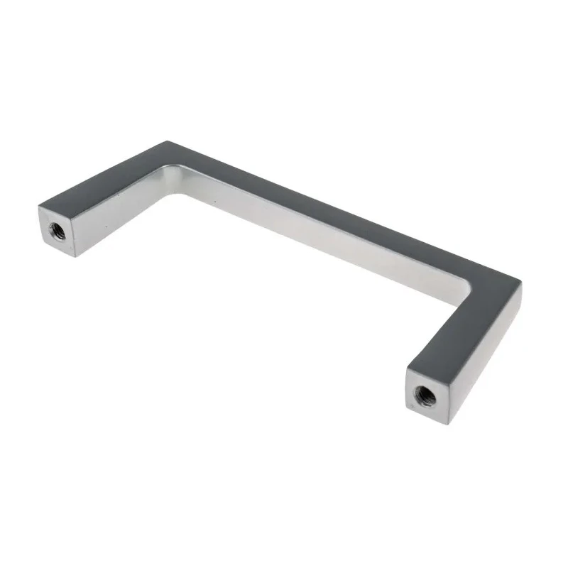 RS PRO Matt Silver Aluminium Arch Shape Handle 50 mm Height, 14.5 mm Width, 140 mm Length 456-539