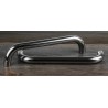 RS PRO Electro Polished Silver Stainless Steel Arch Shape Handle 75 mm Height, 25 mm Width, 325 mm Length 456-541