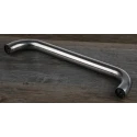 RS PRO Electro Polished Silver Stainless Steel Arch Shape Handle 75 mm Height, 25 mm Width, 325 mm Length 456-541