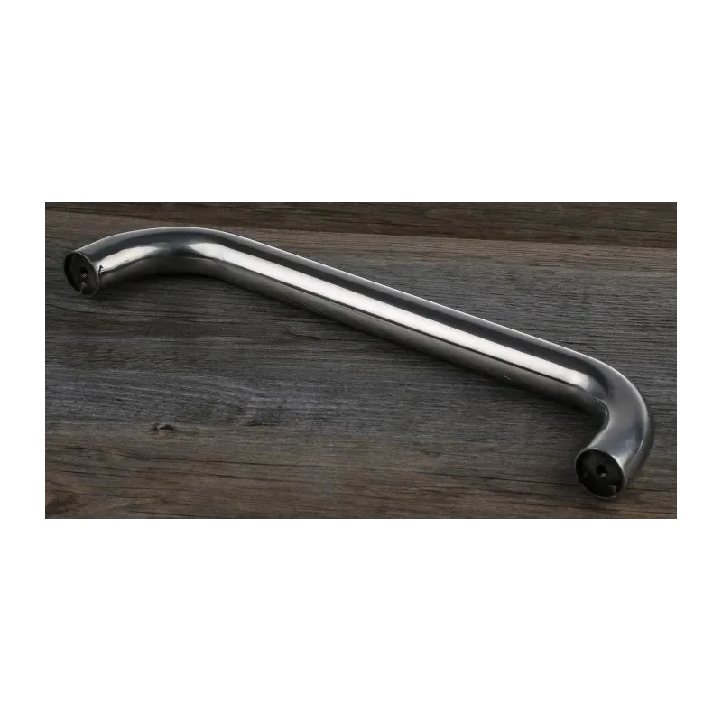 RS PRO Electro Polished Silver Stainless Steel Arch Shape Handle 75 mm Height, 25 mm Width, 325 mm Length 456-541