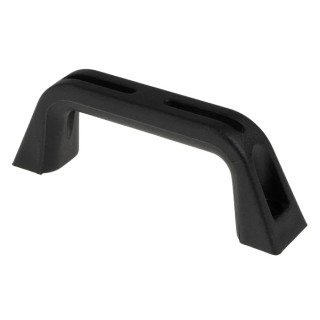 RS PRO Matt Black Plastic Arch Shape Handle 28 mm Height, 22 mm Width, 112 mm Length 456-589