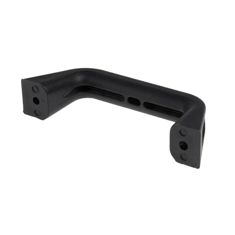 RS PRO Matt Black Plastic Arch Shape Handle 28 mm Height, 22 mm Width, 112 mm Length 456-589