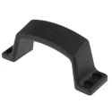RS PRO Matt Black Glass-Filled Nylon Arch Shape Plastic Handle 64 mm Height, 42 mm Width, 164 mm Length 456-545