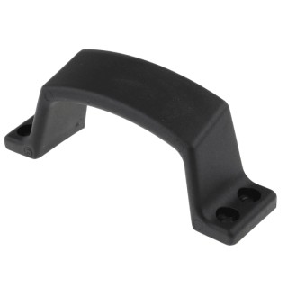 RS PRO Matt Black Glass-Filled Nylon Arch Shape Plastic Handle 64 mm Height, 42 mm Width, 164 mm Length 456-545