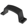 RS PRO Matt Black Glass-Filled Nylon Arch Shape Plastic Handle 64 mm Height, 42 mm Width, 164 mm Length 456-545