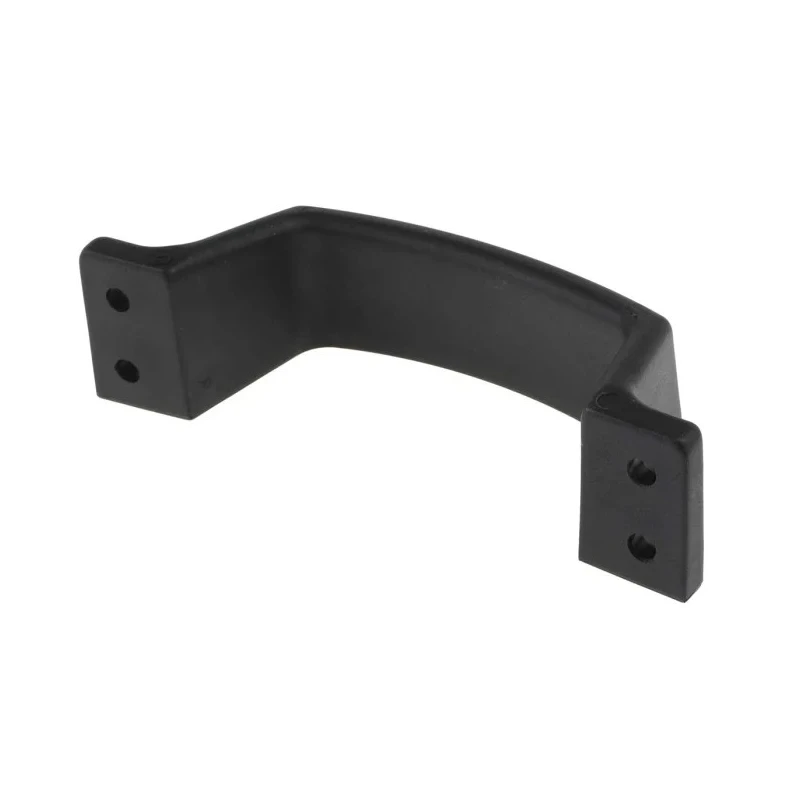 RS PRO Matt Black Glass-Filled Nylon Arch Shape Plastic Handle 64 mm Height, 42 mm Width, 164 mm Length 456-545