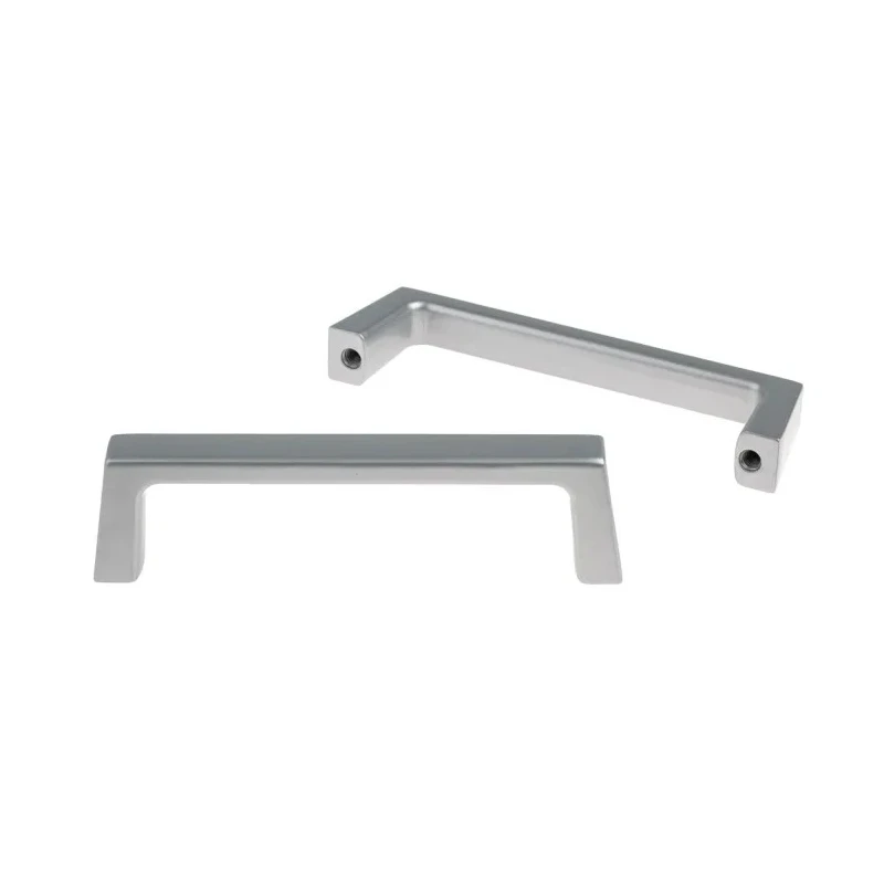 RS PRO Matt Silver Aluminium Handle 40 mm Height, 19 mm Width, 148 mm Length 456-573