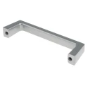 RS PRO Matt Silver Aluminium Handle 40 mm Height, 19 mm Width, 148 mm Length 456-573