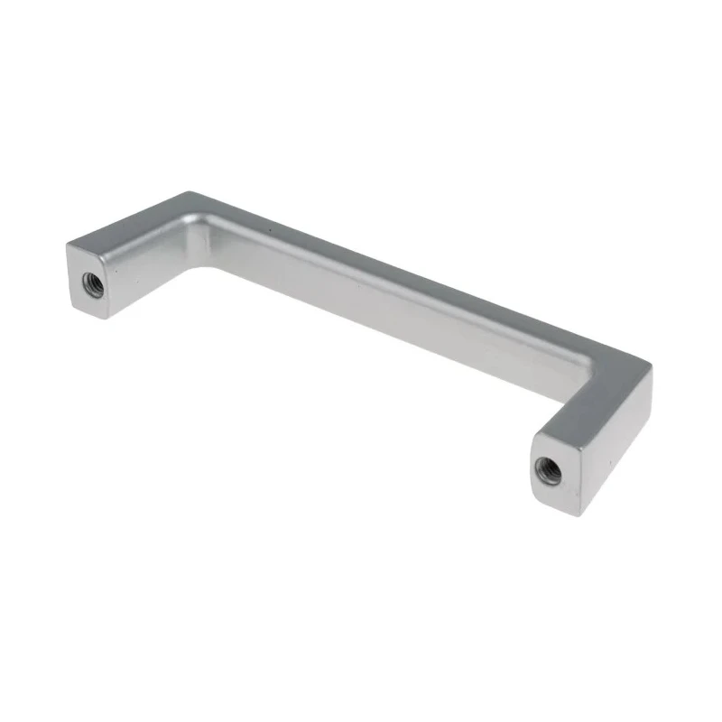 RS PRO Matt Silver Aluminium Handle 40 mm Height, 19 mm Width, 148 mm Length 456-573