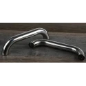 RS PRO Electro Polished Silver Stainless Steel Arch Shape Drawer Handle 60 mm Height, 25 mm Width, 220 mm Length 456-567