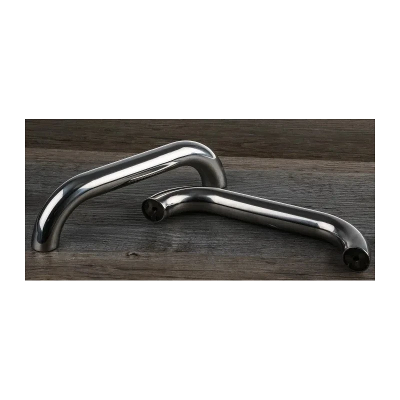RS PRO Electro Polished Silver Stainless Steel Arch Shape Drawer Handle 60 mm Height, 25 mm Width, 220 mm Length 456-567