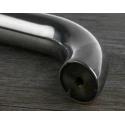 RS PRO Electro Polished Silver Stainless Steel Arch Shape Drawer Handle 60 mm Height, 25 mm Width, 220 mm Length 456-567
