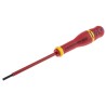 Facom Insulated Screwdriver 100 mm Blade 204 mm Overall VDE/1000V Approved AT3.5X100VE