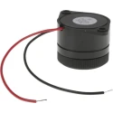RS PRO 95 dB Panel Mount Continuous Internal 24.5 mm Piezo Buzzer Component 41 mm 1.5 V dc Min 28V dc Max 457-027