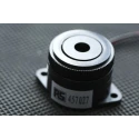 RS PRO 95 dB Panel Mount Continuous Internal 24.5 mm Piezo Buzzer Component 41 mm 1.5 V dc Min 28V dc Max 457-027