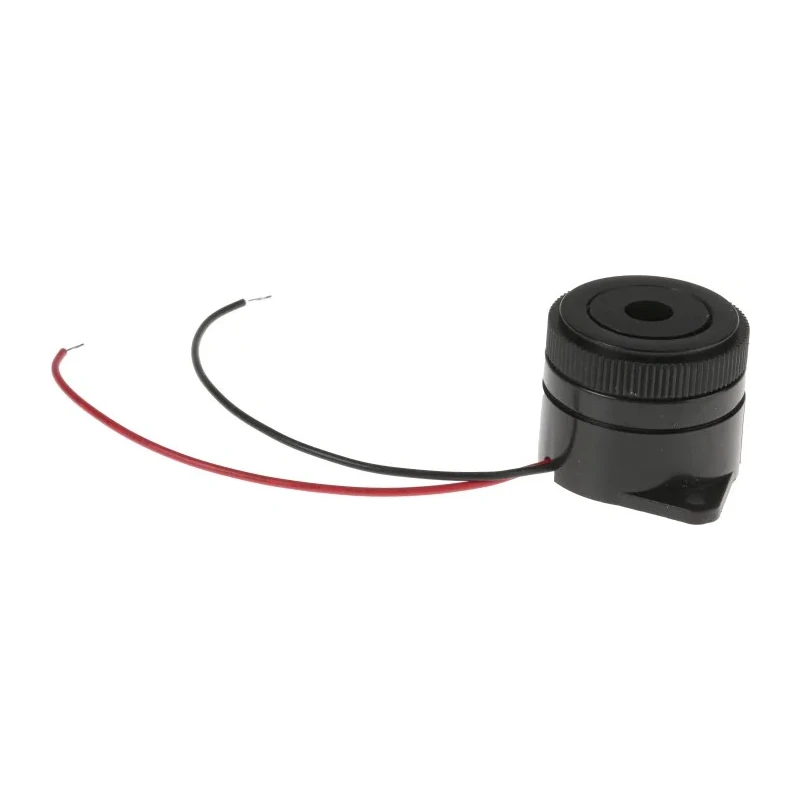 RS PRO 95 dB Panel Mount Continuous Internal 24.5 mm Piezo Buzzer Component 41 mm 1.5 V dc Min 28V dc Max 457-027