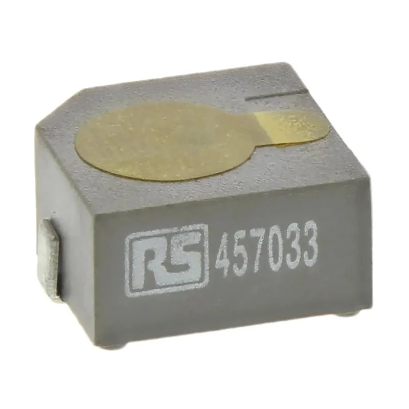 RS PRO 80 dB Surface Square Wave External Magnetic Buzzer 1V Min 3V Max 12.8mm Length 6.5mm Height 457-033