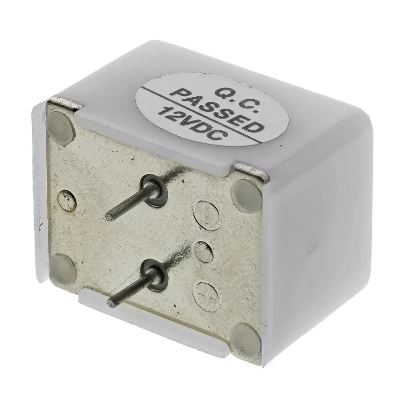 RS PRO 75 dB Through Hole Continuous Internal Magnetic Buzzer Component 15.5 mm 9V dc Min 22.5 mm 15.5 mm 15V dc Max 457-059