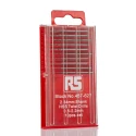 RS PRO 10-Piece HSS Twist Drill Bit Set for Multi-Material, 0.5 mm Min to 2.2 mm Max 457-627