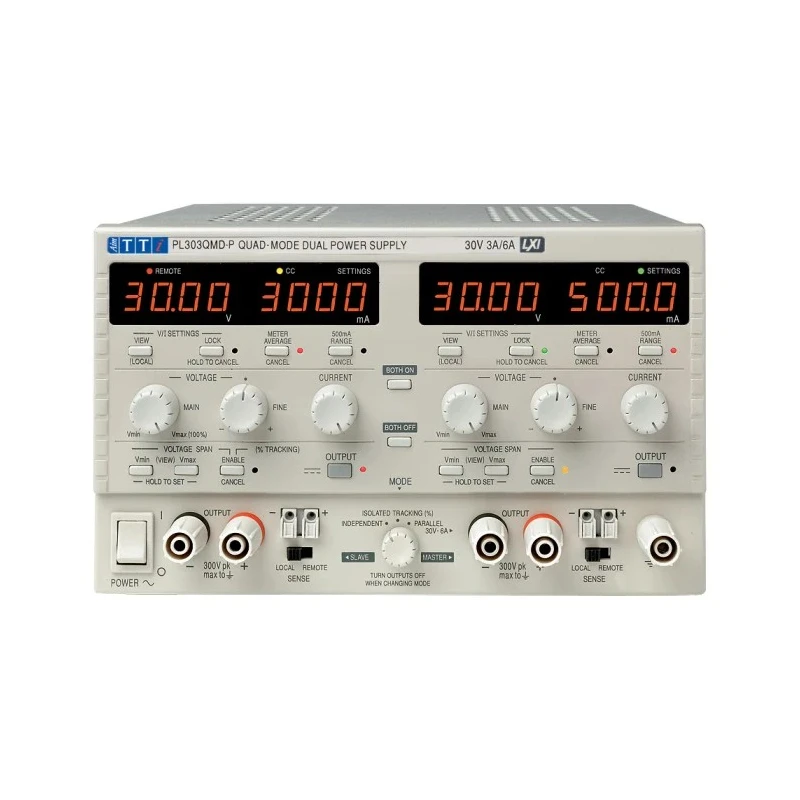 Aim-TTi Digital Bench Power Supply, 2-Output 0 V AC to 30 V AC, 180 W, 3 A Max PL303QMD-P