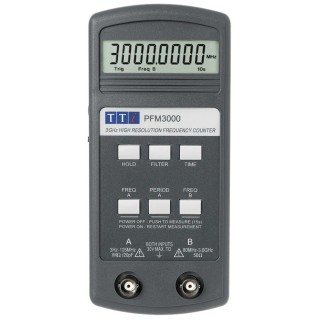Aim-TTi Frequency Counter, 3 Hz Min, 3 GHz Max, 6 Digits Resolution PFM3000