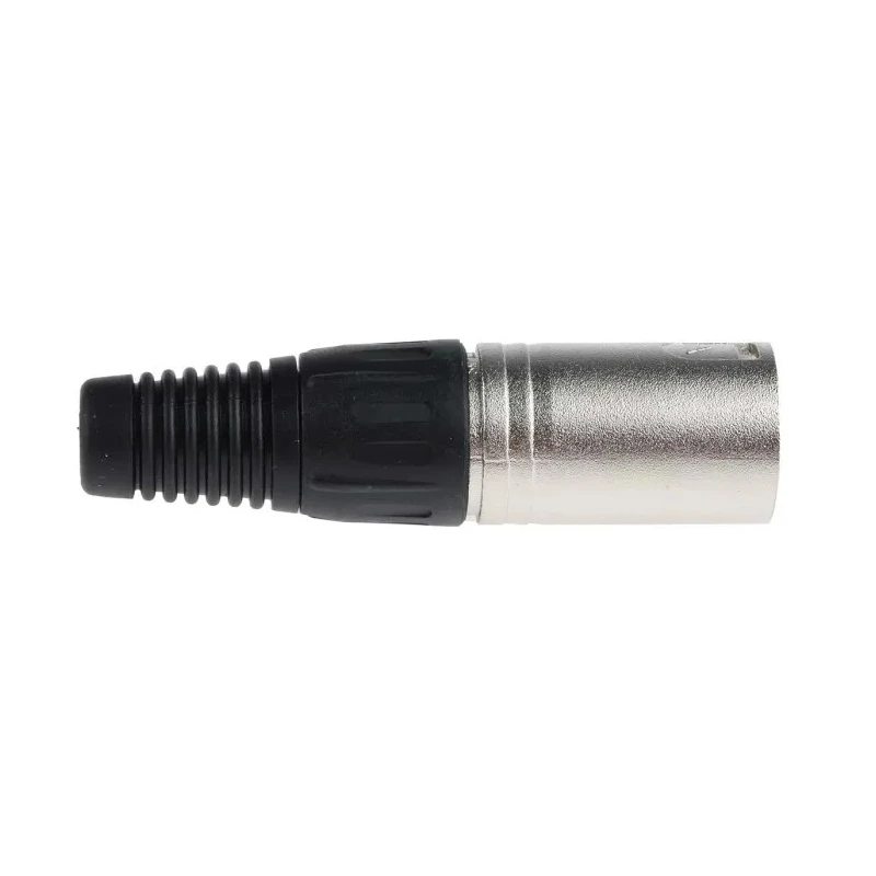 RS PRO Cable XLR Connector, Straight, 250V AC Male, 5 Way, Silver Plating 457-897