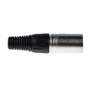 RS PRO Cable XLR Connector, Straight Orientation, 4 Way, 250V AC, Male, Silver Plating 457-908