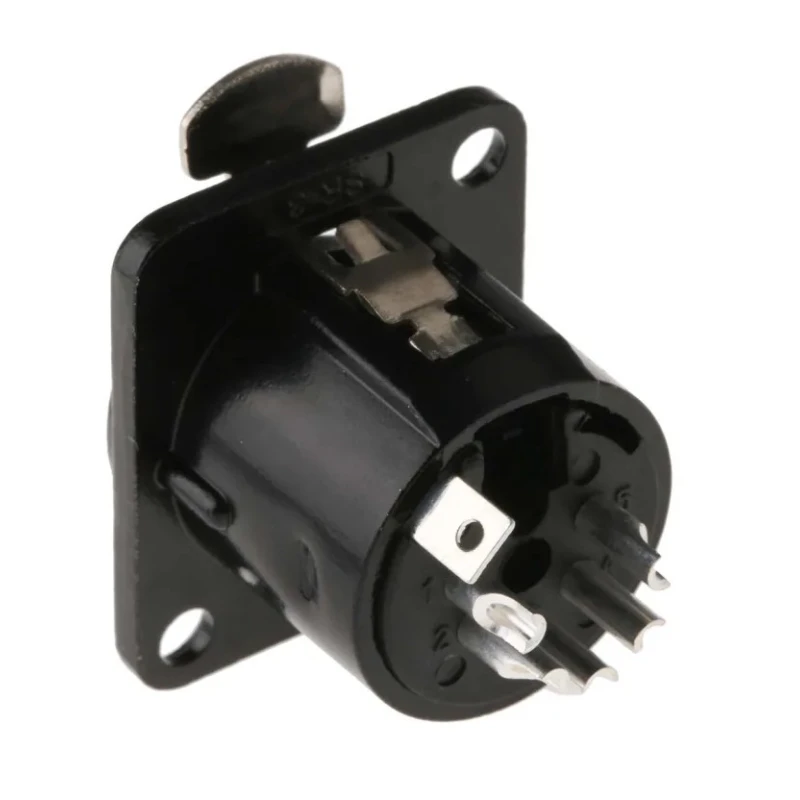RS PRO Panel XLR Connector, Straight Female, 5 Way 457-932