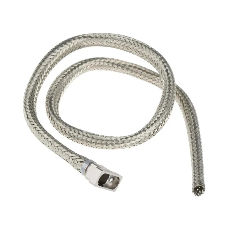 Polamco Aluminium Straight D-Sub Backshell 9 Way Strain Relief 100P2554-09-08-1-C