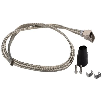 Polamco 100P2554 Series Aluminium Straight D-Sub Backshell, 15 Way 100P2554-15-08-1-C