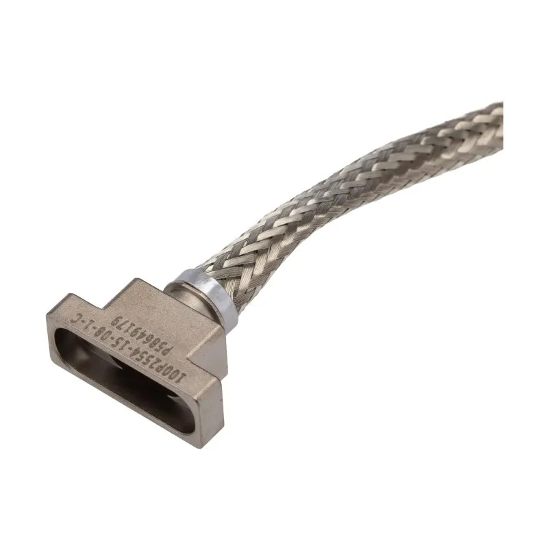Polamco 100P2554 Series Aluminium Straight D-Sub Backshell, 15 Way 100P2554-15-08-1-C