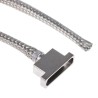 Polamco Aluminium Straight D-Sub Backshell 25 Way, Electroless Nickel Plated 100P2554-25-08-1-C