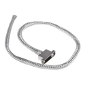 Polamco Aluminium Straight D-Sub Backshell 25 Way, Electroless Nickel Plated 100P2554-25-08-1-C