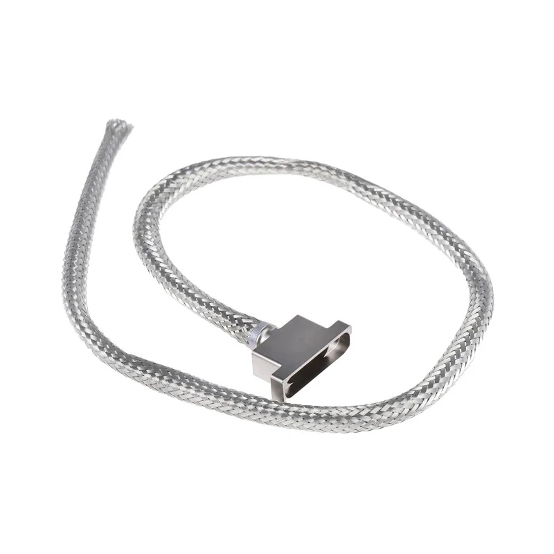 Polamco Aluminium Straight D-Sub Backshell 25 Way, Electroless Nickel Plated 100P2554-25-08-1-C