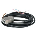 Omron Diffuse Photoelectric Sensor Block Sensor 12 mm Detection Range NPN Output Stainless Steel Housing IP69K E3ZM-V61 2M