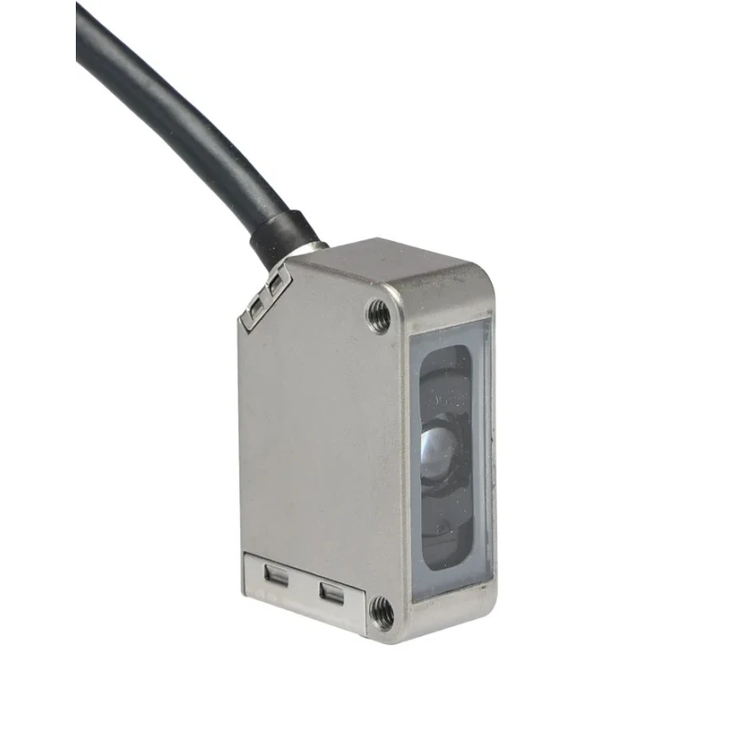 Omron Diffuse Photoelectric Sensor Block Sensor 12 mm Detection Range NPN Output Stainless Steel Housing IP69K E3ZM-V61 2M