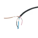 Omron Diffuse Photoelectric Sensor Block Sensor 12 mm Detection Range NPN Output Stainless Steel Housing IP69K E3ZM-V61 2M