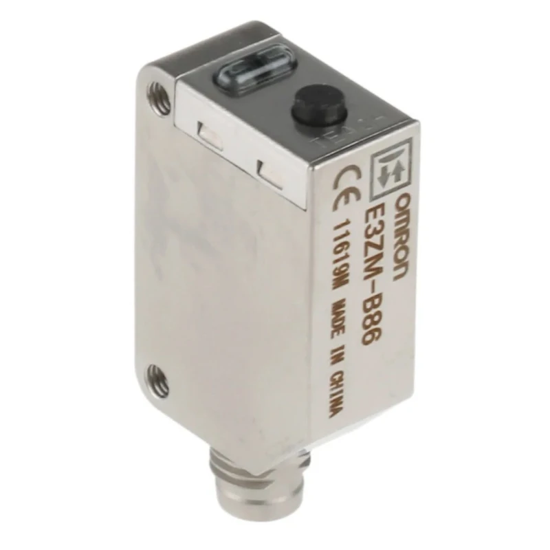 Omron Retroreflective Photoelectric Sensor Block Sensor 500 mm PNP Stainless Steel IP67 IP69K E3ZMB86