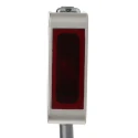 Omron Retroreflective Photoelectric Sensor, Block Sensor, 500 mm Detection Range, PNP Output, IP67 IP69K E3ZM-B81 2M