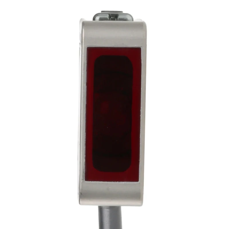 Omron Retroreflective Photoelectric Sensor, Block Sensor, 500 mm Detection Range, PNP Output, IP67 IP69K E3ZM-B81 2M