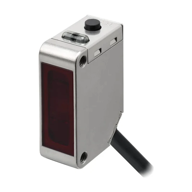 Omron Retroreflective Photoelectric Sensor, Block Sensor, 500 mm Detection Range, PNP Output, IP67 IP69K E3ZM-B81 2M