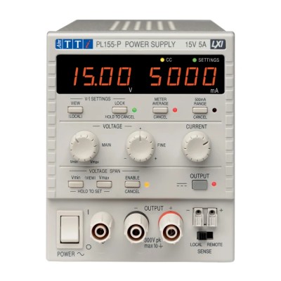 Aim-TTi Digital Bench Power Supply 1 Output 0 V AC to 15 V AC 75 W 5 A Linear Digital PL155-P