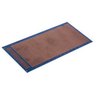 RS PRO 1 Matrix Board FR4 Epoxy Glass Fabric Laminate 1.6mm Thickness 1.02mm Holes 220mm x 100mm 100-4514