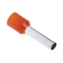 RS PRO Insulated Crimp Bootlace Ferrule 12 mm Pin Length 3.2 mm Pin Diameter Orange 12 AWG 458-730