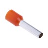 RS PRO Insulated Crimp Bootlace Ferrule 12 mm Pin Length 3.2 mm Pin Diameter Orange 12 AWG 458-730