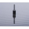 RS PRO Insulated Crimp Bootlace Ferrule, 8 mm Pin Length, 2 mm Pin Diameter, Black from 16 AWG to 16 AWG Wire Size 458-718