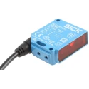 SICK Retroreflective Photoelectric Sensor Block, 2 m Detection Range, PNP Output, Metal Housing, IP69K Rated WL12-3P1151
