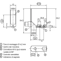 SICK Retroreflective Photoelectric Sensor Block, 2 m Detection Range, PNP Output, Metal Housing, IP69K Rated WL12-3P1151