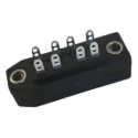 Telegartner DIN 41612 Connector 8-Way 2 Row Straight Female Polycarbonate Housing J00040A0911