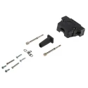 FCT from Molex FKH Series ABS Straight D-Sub Backshell, 25 Way FKH3-5779 / 1731110497